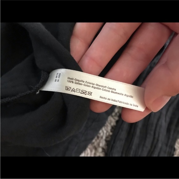 Free People One Ombré Victorian Blouse Lace Small - Picture 6 of 10